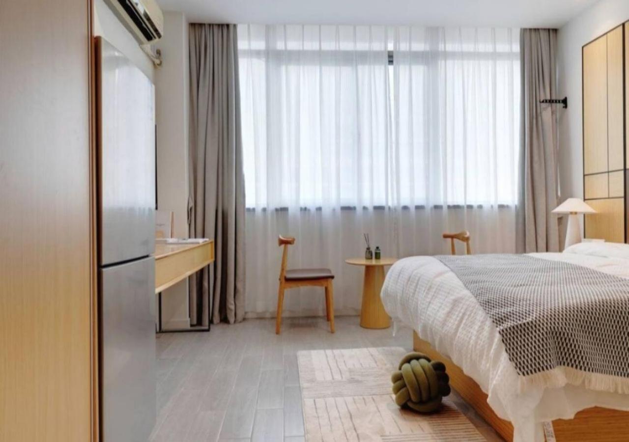 Yueshe Apartment - Hongqiao Longbai Xincun Shanghai Eksteriør billede